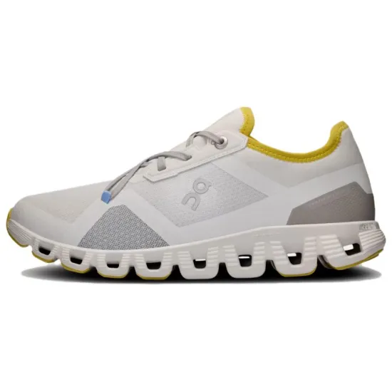 On Cloud X 3 AD Anti Slip Wear Resistant Low Top Training Shoes Women's Light Gray