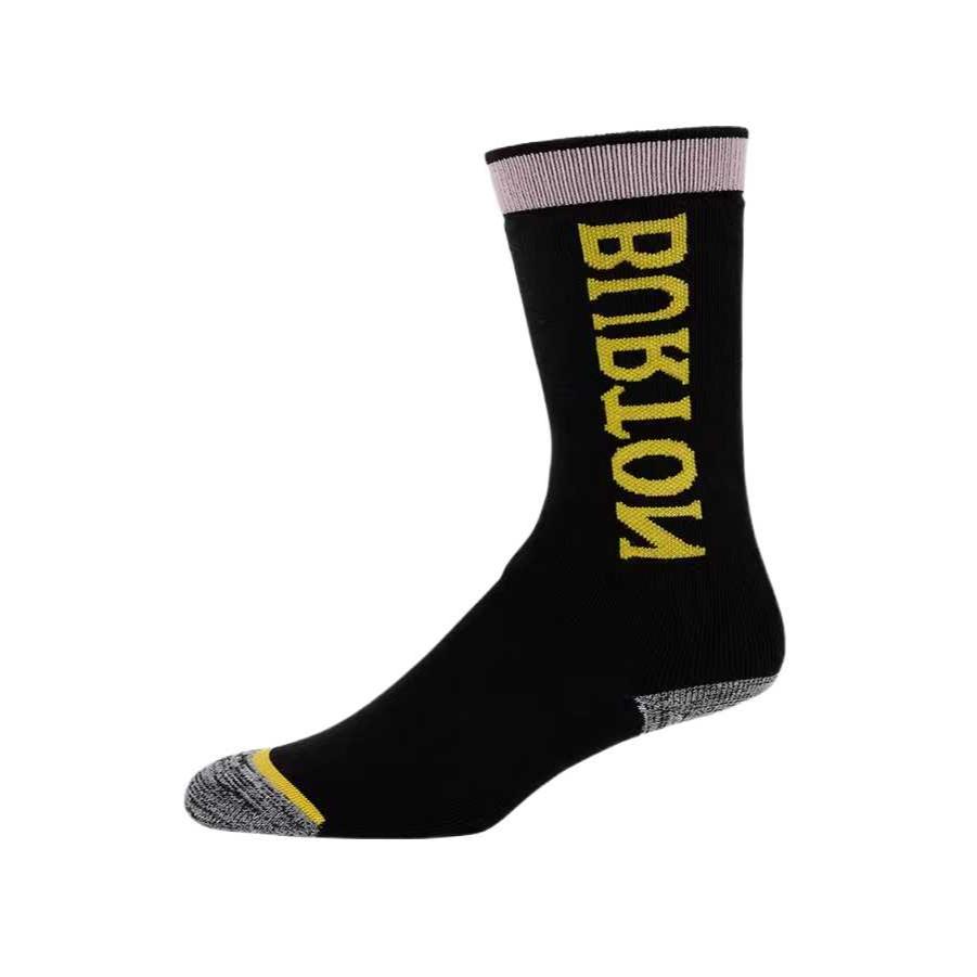 BURTON WEEKEND MIDWEIGHT Ski Socks Unisex 1 Pack Black