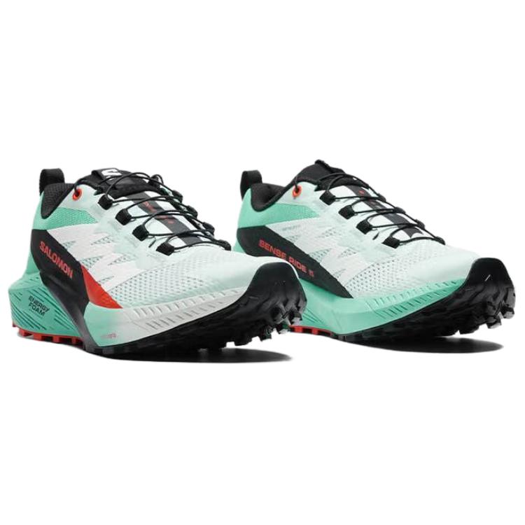 SALOMON Sense Ride 5 Trail Running Shoes Women’s Gulf Green