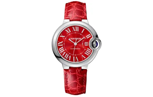 CARTIER Blue Balloon Collection Automatic Mechanical Movement 30m Waterproof Women's Watch 33mm