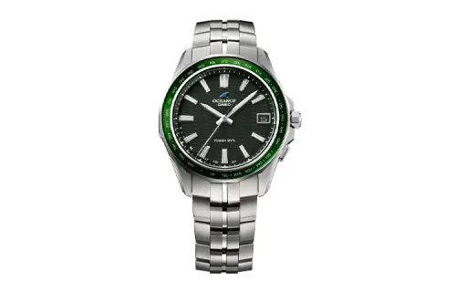 CASIO Men OCEANUS Green Watch OCW-S400-3AJF