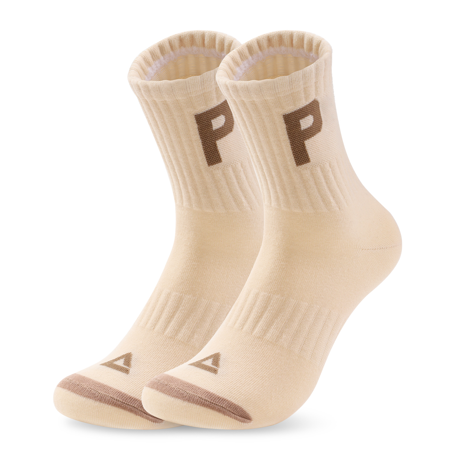 PEAK Knee High Socks Unisex 3 Pack Letter