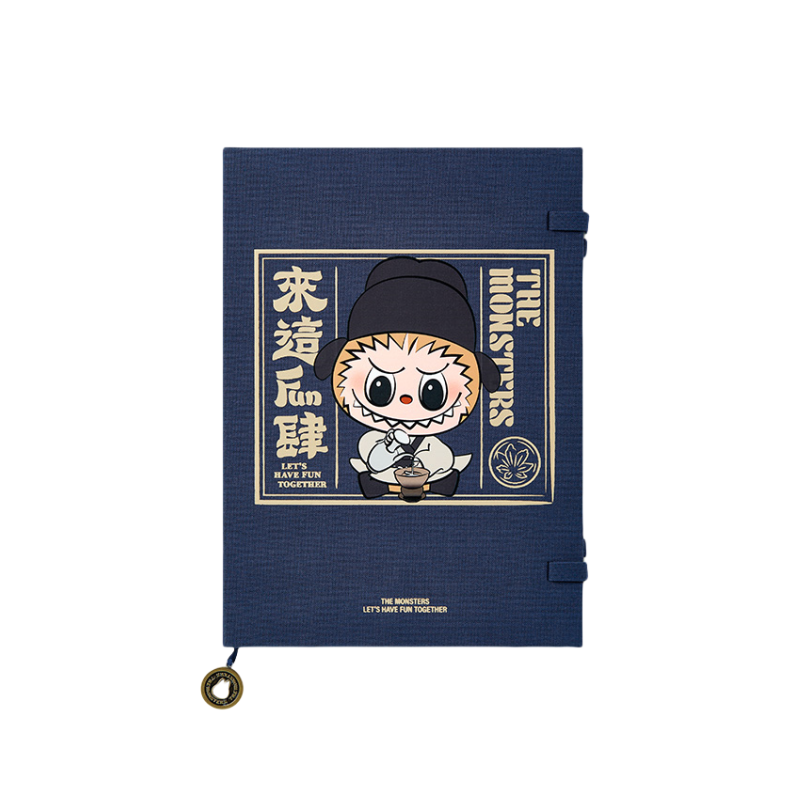 POP MART THE MONSTERS Come to Fun Shop Series Ledger Trendy Derivatives 22cm
