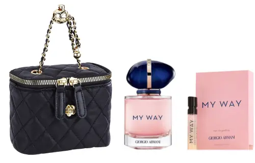 Armani, perfume, deodorant for professional use, small floral one-shoulder bag for friend, sample, 30 ml, 50 ml, 90 ml, gift for girl, Birthday gift