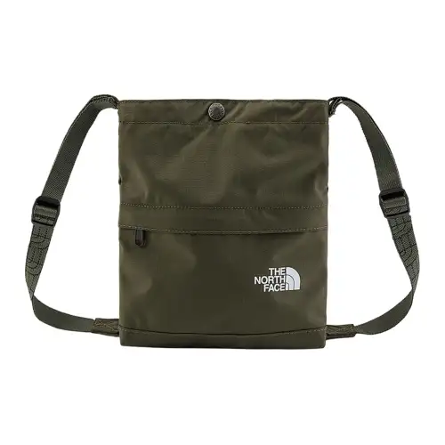 THE NORTH FACE 4.5L One Shoulder Crossbody Outdoor Bag Nylon Gray Brown Green Unisex