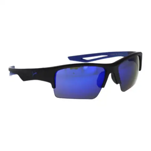 PUMA Acetate Irregular Shape Sunglasses Men's Black