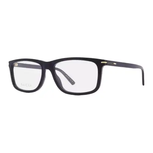 GUCCI Rectangular Eyeglass Frames Men's Black