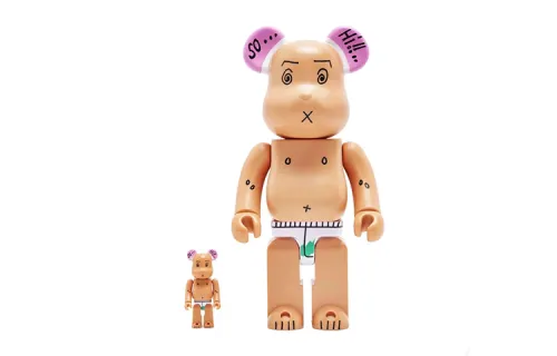 BE@RBRICK X CLOT so hi slug second generation salute trendy doll 7cm, 28cm, 70cm