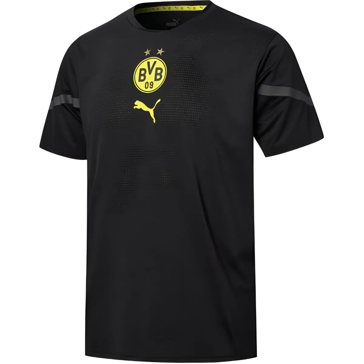 PUMA Borussia Dortmund T Shirt Unisex Black