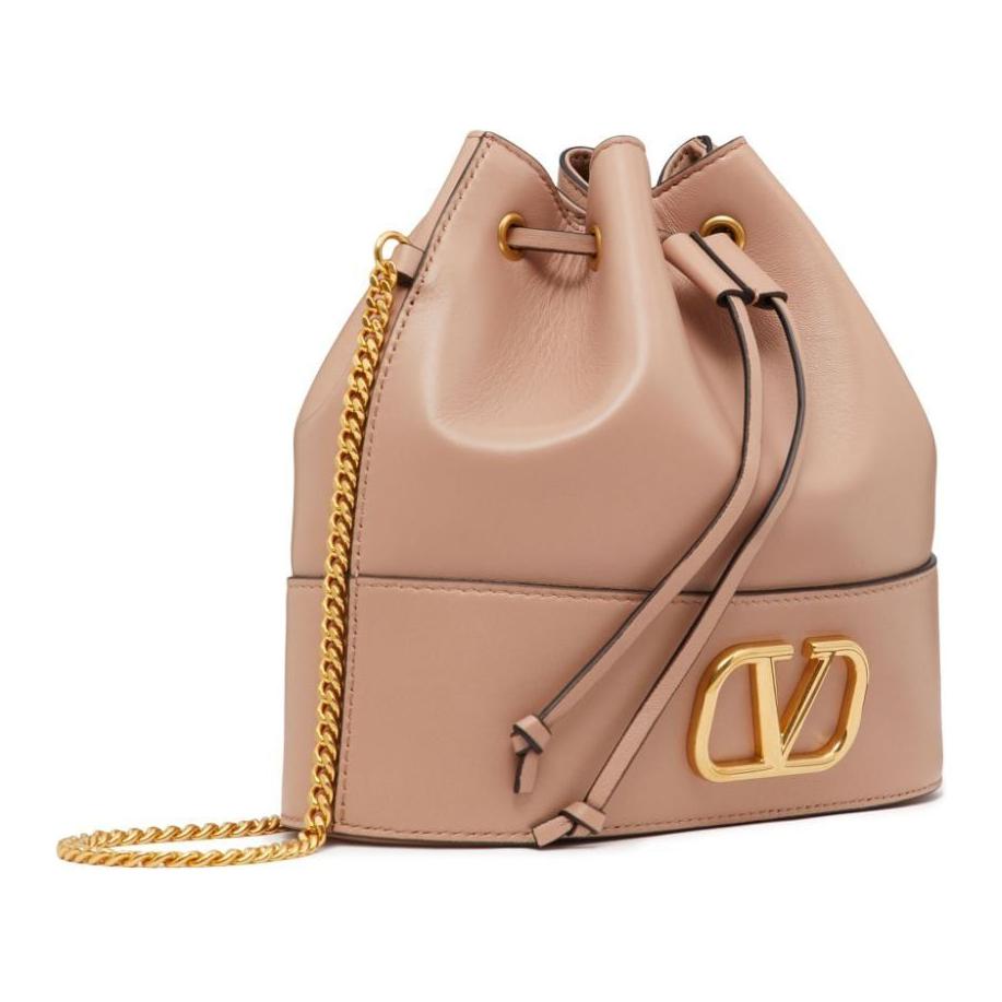 Женская сумка Valentino (розовый) — фото 2