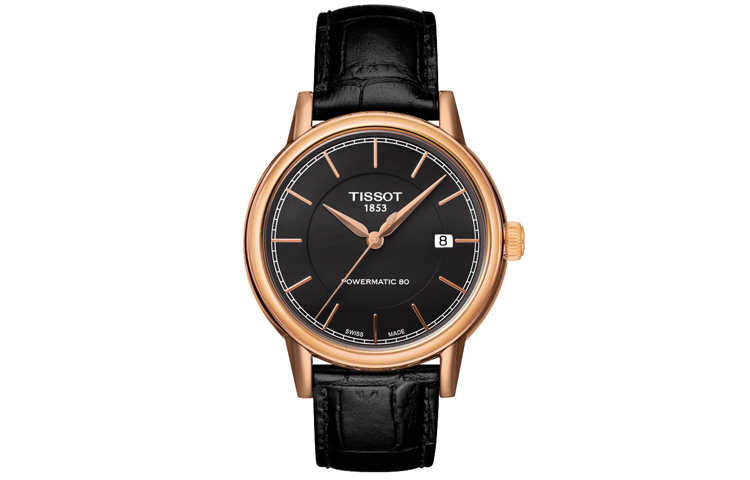 Мужские часы TISSOT T-CLASSIC (черные)