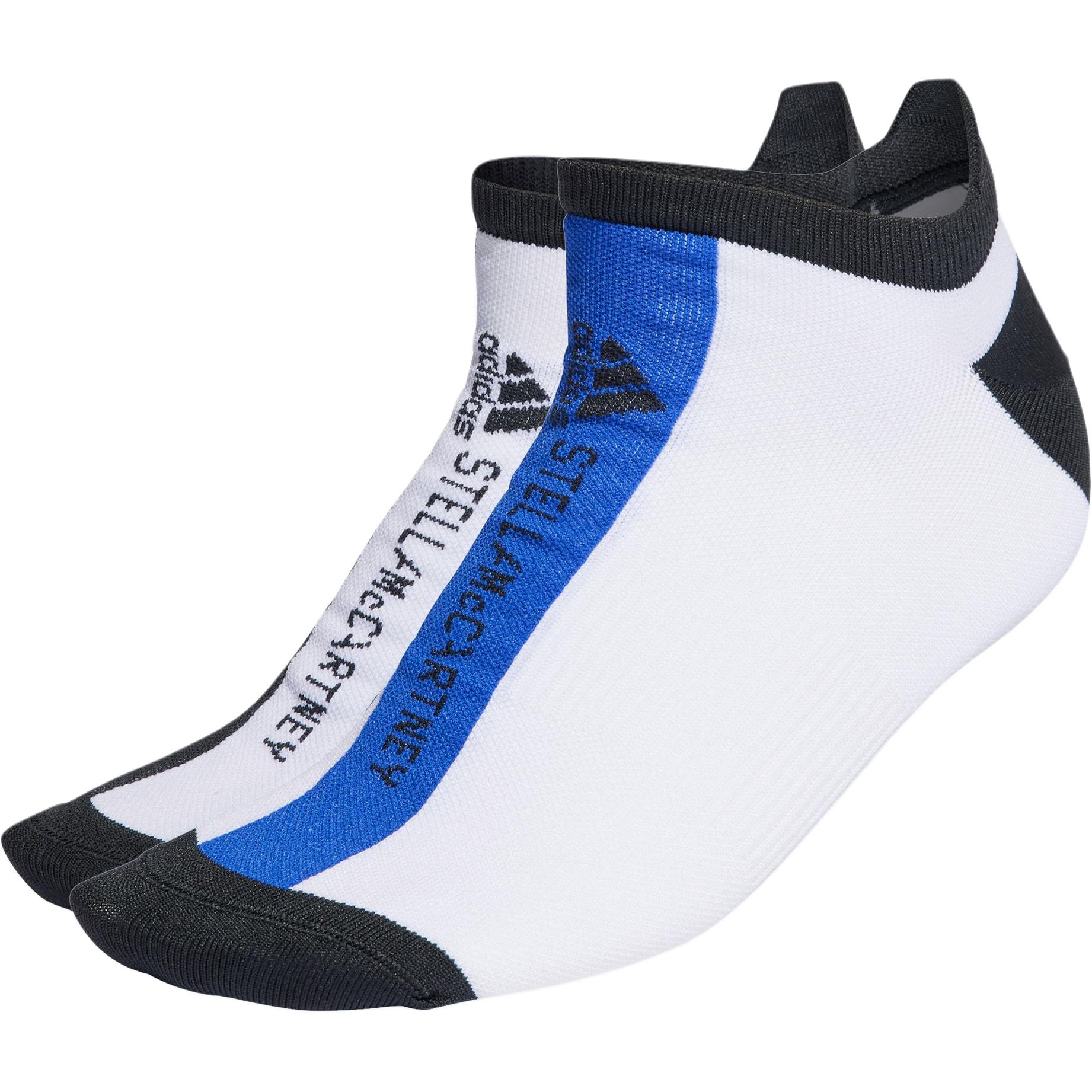 Женские носки adidas Stella McCartney HIDDEN SOCKS (черно-бело-синие)