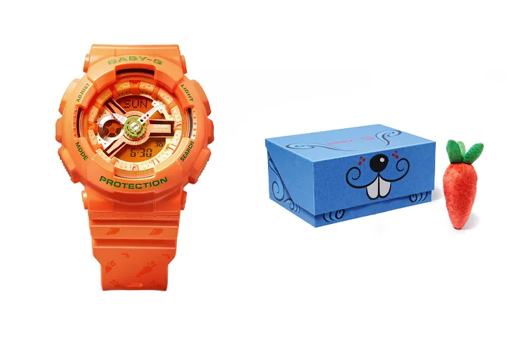 CASIO Unisex BABY-G Orange Watch
