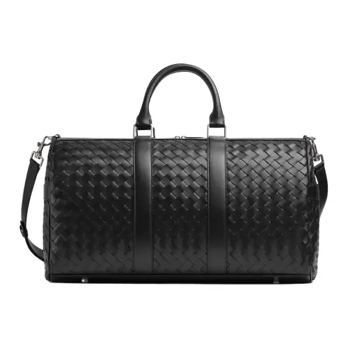 Bottega Veneta Soft Calfskin Portable One Shoulder Travel Bag Men's