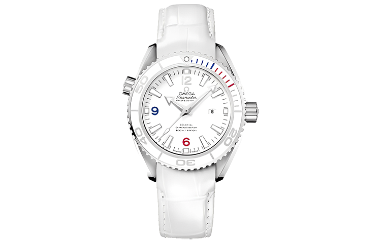 OMEGA Omega, mechanical mechanism, men's watch, white dial, case stainless steel, limited edition, Switzerland, 37.5mm