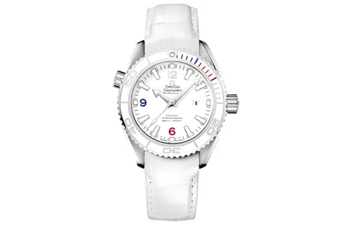 OMEGA Omega, mechanical mechanism, men's watch, white dial, case stainless steel, Switzerland, 37.5mm
