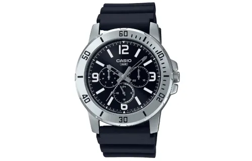 CASIO Men Standard Series Black Watch MTP-VD300-1B
