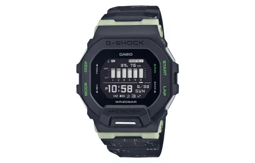 CASIO Men G-SQUAD Series Black Watch GBD-200LM-1PRT