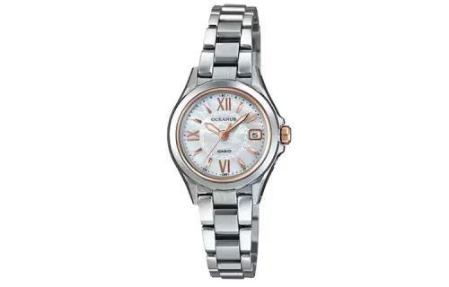 CASIO Women's OCEANUS Silver Watch OCW-70PJ-7A2JF