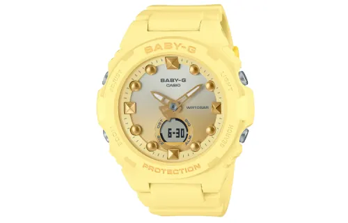 CASIO Women's BABY-G Yellow Watch BGA-320-9APR