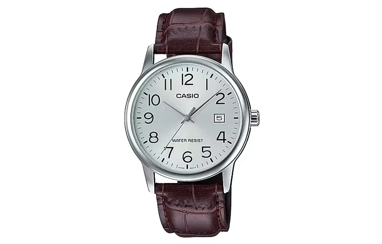 CASIO Men Standard Series Silver Watch MTP-V002L-7B2