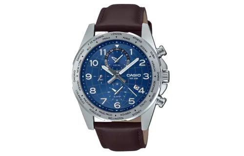 CASIO Men Standard Series Blue Watch MTP-W500L-2A