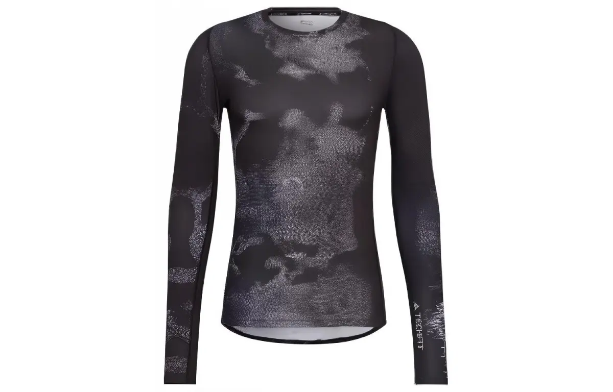 Adidas T-Shirts Men's Black Crew Neck Moderate Nipped-in Waist