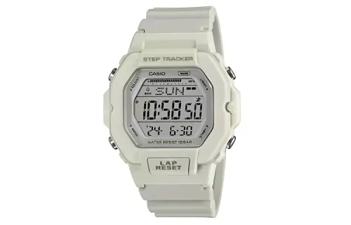 CASIO Men Silver Watch LWS-2200H-8AJF