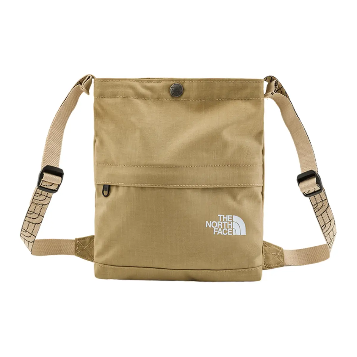 THE NORTH FACE Nylon Crossbody Bags Regular Unisex Tan Brown