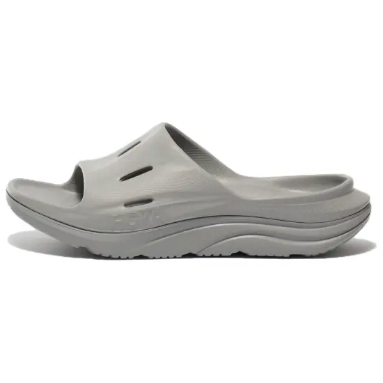 HOKA ONE ONE Ora Recovery Slide 3 Slide Slippers Men Gray