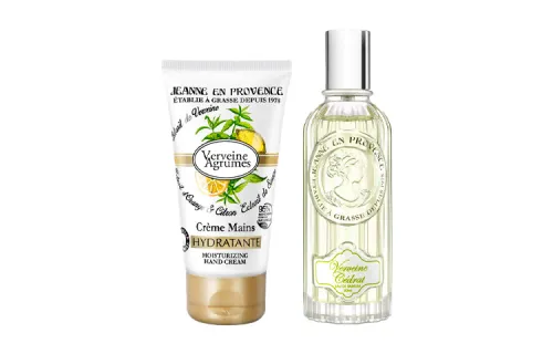 Jeanne En Provence Perfumed moisturizing set, perfume, hand cream, 2 pieces, 60 ml, 75 ml