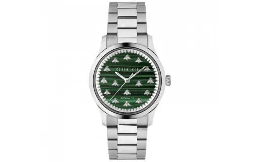 GUCCI Wrist Watches Automatic Mechanical Movement Stainless Steel Watchband 38mm Green Dial Men's Watches