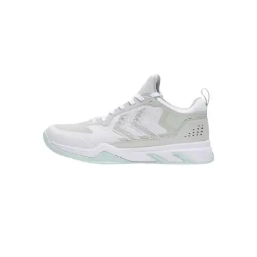 Hummel URUZ 2.0 mesh ORTHOLITE recycled insoles, antibacterial and deodorizing, shock-absorbing, non-slip and wear-resistant, low-cut training shoes, general purpose, white