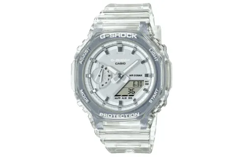 CASIO Women's Liquid Crystal/Analog Dual Display Series Gray Watch GMA-S2100SK-7A