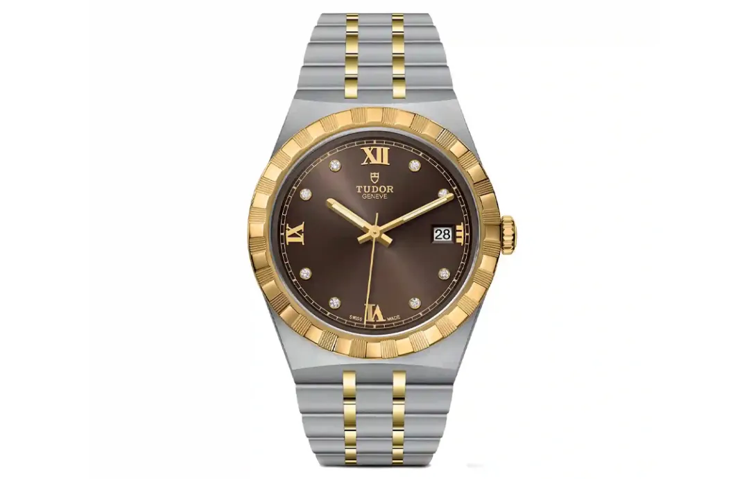 TUDOR Royal Collection Automatic Mechanical Movement 100m Waterproof Men's Watches Watch 38mm Coffee Watch Dial