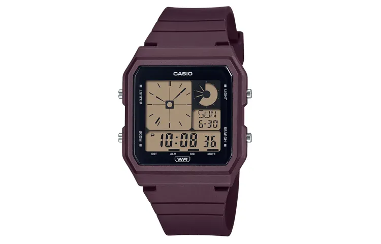 CASIO Unisex Black Watch LF-20W-5A