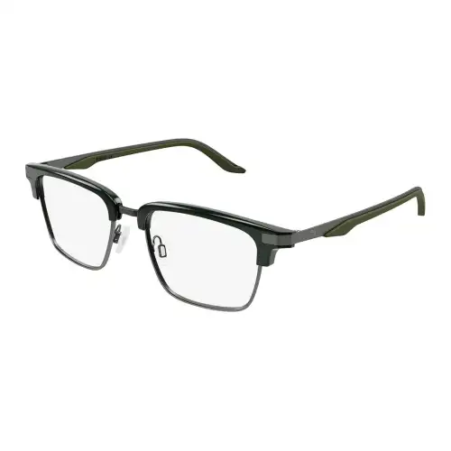 PUMA Square Eyeglass Frames Men's Green