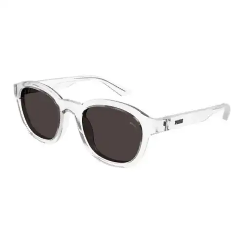 PUMA Injection Molded Oval Sunglasses Women's Crystal
