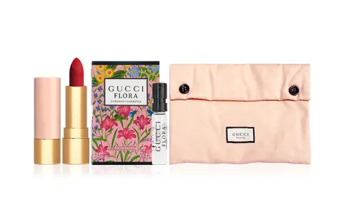 GUCCI Gucci, lipstick, perfume for professional use, makeup primer, matte set, sample