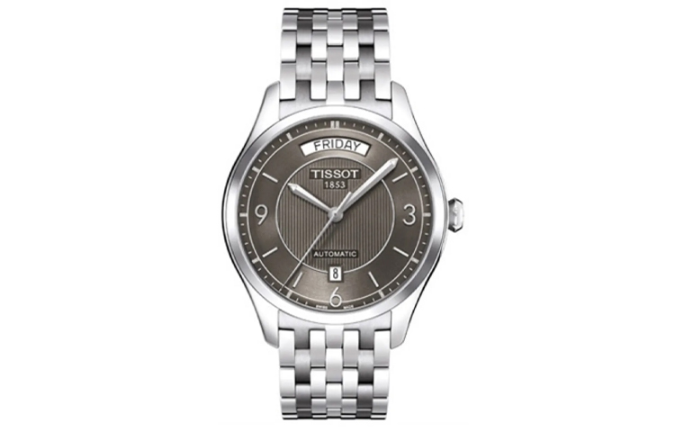 Мужские часы TISSOT Classic (серые)