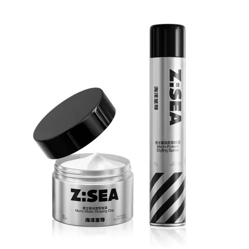 Marine hair spray for curly hair, wax, styling, long-term effect, 400 ml, 90g