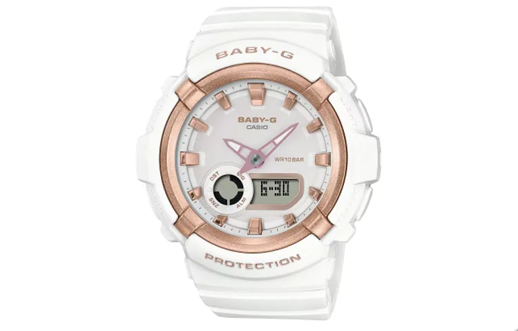 CASIO Quartz Movement Resin Strap Watch Women's Watch White Dial