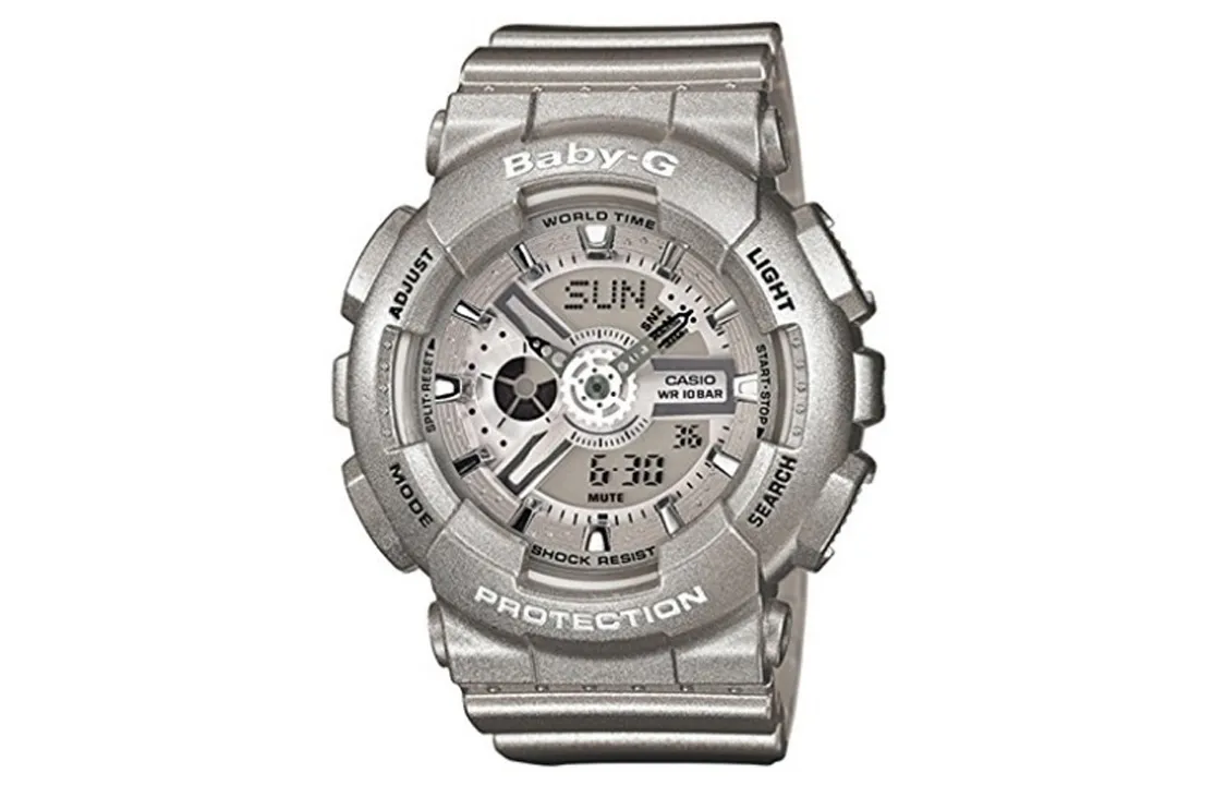 CASIO Women's BABY-G Gray Watch BA-110-8ADR
