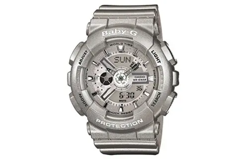 CASIO Women's BABY-G Gray Watch BA-110-8ADR