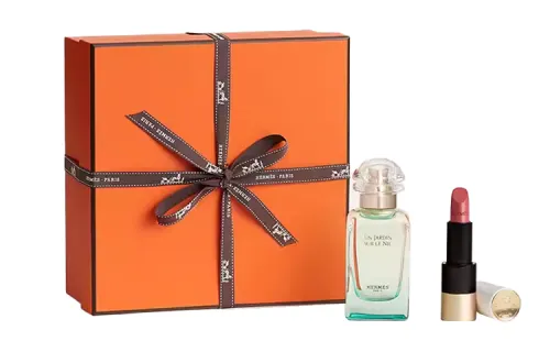 HERMES Hermès Nile Garden Perfume + Satin Lipstick Gift Box Set Eau de Toilette EDT Eau de Toilette EDT Floral and Fruity Fragrance