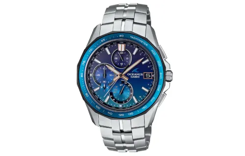 CASIO Men OCEANUS Blue Watch