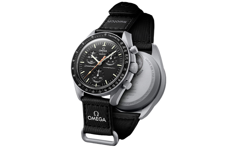 SWATCH Unisex 42mm Black Watch SO33M102-108