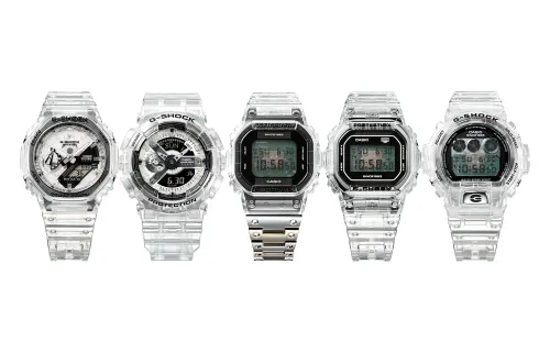 CASIO Men Liquid Crystal/Analog Dual Display Series White Watch