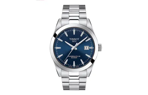 TISSOT Windy Collection Automatic Mechanical Movement Men's Watches Watch 40mm Blue Dial Stainless Steel Case
