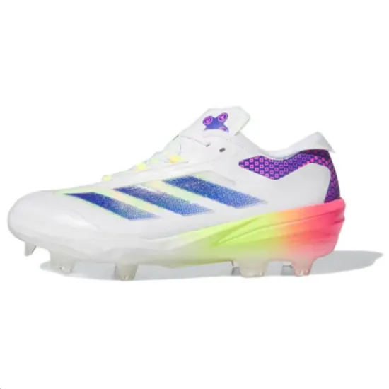 Adidas Adizero Impact Anti Slip Wear Resistant Low Top Training Shoes Men White Blue Pink